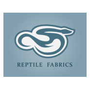 Abstract Blue White Reptile Fabrics Logo PNG Vector