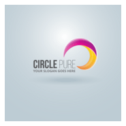 Abstract circle Logo PNG Vector