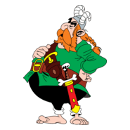 Asterix Barbe Rouge Logo PNG Vector
