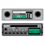 Autoradio Logo PNG Vector