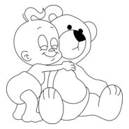 Baby Logo PNG Vector
