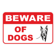 beware of dog Logo PNG Vector