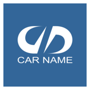 Blue Car Logo PNG Vector
