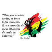 BOB MARLEY FRASE Logo PNG Vector