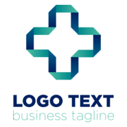 Business Green Plus Logo PNG Vector