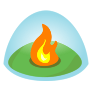 Campfire Logo PNG Vector