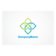 Chain Links Logo PNG Vector