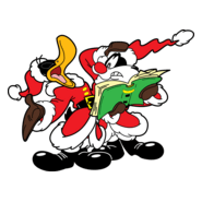 Christmas Daffy Logo PNG Vector