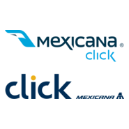 Click Mexicana Airlines Logo PNG Vector