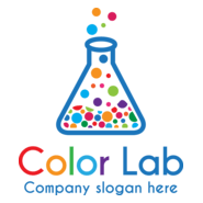 Colorful Lab Logo PNG Vector
