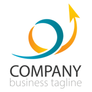 Company Arrow Logo PNG Vector