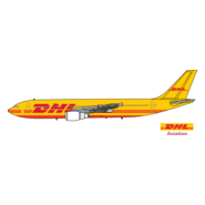 DHL Aviation worldwide Logo PNG Vector