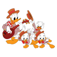 Duck orchestra Logo PNG Vector