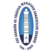 ege asansör ve yürüyen merdiven sanayicileri der. Logo PNG Vector