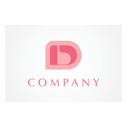 Elegant D Logo PNG Vector