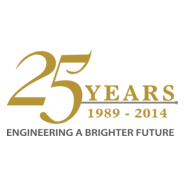 Engineering a Brighter Future 25 years Logo PNG Vector