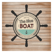 Fish Restaurant Badge Logo PNG Vector