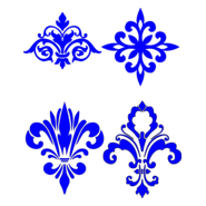 Fleur de lys Franse lelie Logo PNG Vector