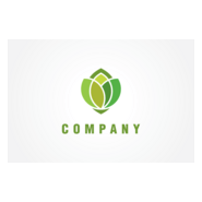 Four Leaves Logo PNG Vector