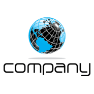Generic Globe Logo PNG Vector
