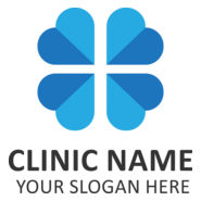 Health Clinic Logo PNG Vector