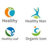 healthy leaf Logo PNG Vector