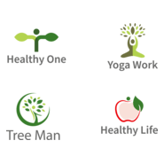healthy life Logo PNG Vector