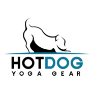 Hotdog Yoga Gear Logo PNG Vector