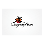 Ladybug Logo PNG Vector