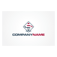Letter S Diamond Logo PNG Vector