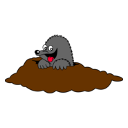 Mole Logo PNG Vector
