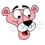 Pink panter Logo PNG Vector