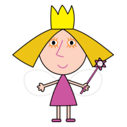 Princess Holly Logo PNG Vector