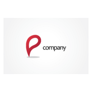 Red P Logo PNG Vector