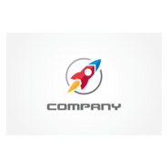 Rocket Logo PNG Vector
