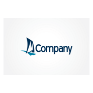Sailing Boat Logo PNG Vector