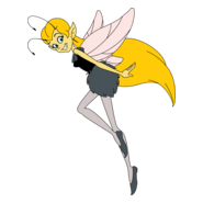 Smurf Fairy Logo PNG Vector