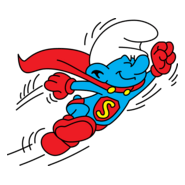 Smurf Logo PNG Vector