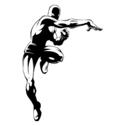 Super hero Logo PNG Vector