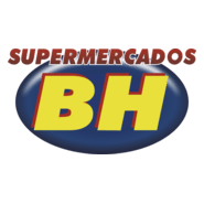 Supermercados BH Logo PNG Vector