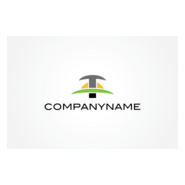 T Landscape Logo PNG Vector