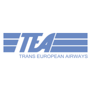 TEA Trans European Aiways Logo PNG Vector