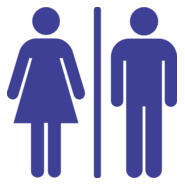 toilete man and woman Logo PNG Vector