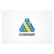 Triangles Logo PNG Vector