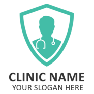 Turquoise Hospital Logo PNG Vector