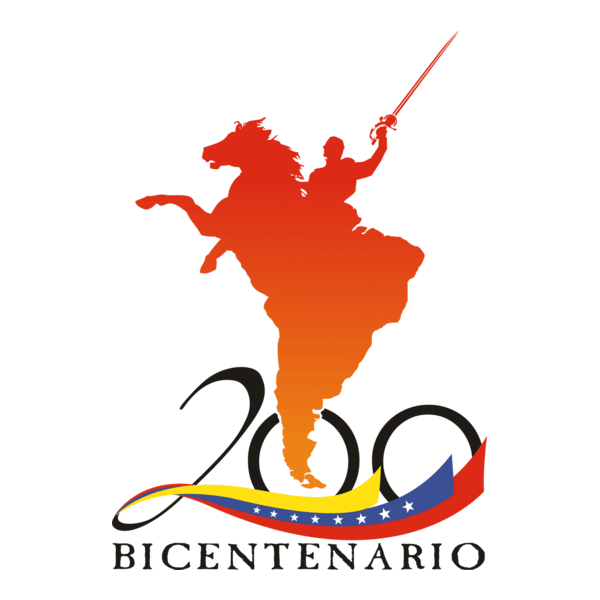 200 Bicentenario Venezuela Logo PNG Vector