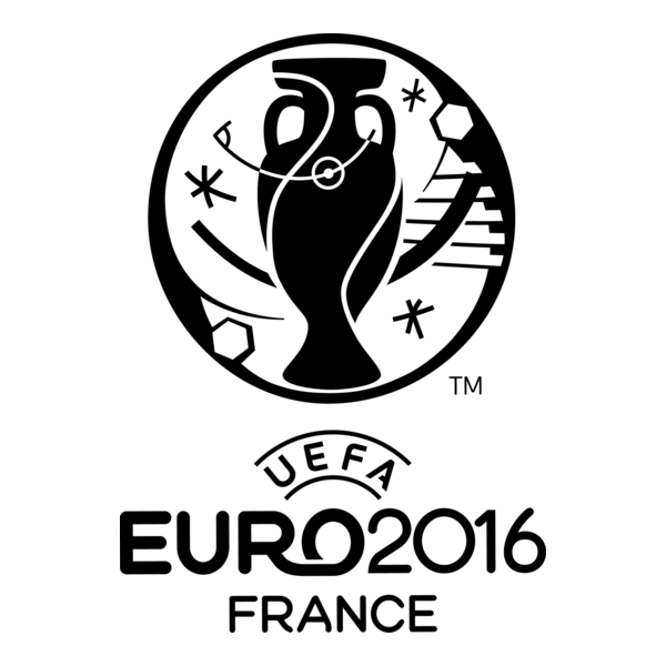 2016 UEFA Euro Flat Logo PNG Vector