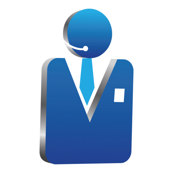3D Businessman Logo PNG Vector