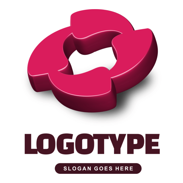 3D Reload Arrow Logo PNG Vector