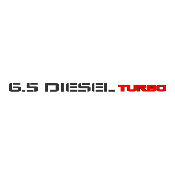 6.5 turbo diesel Logo PNG Vector
